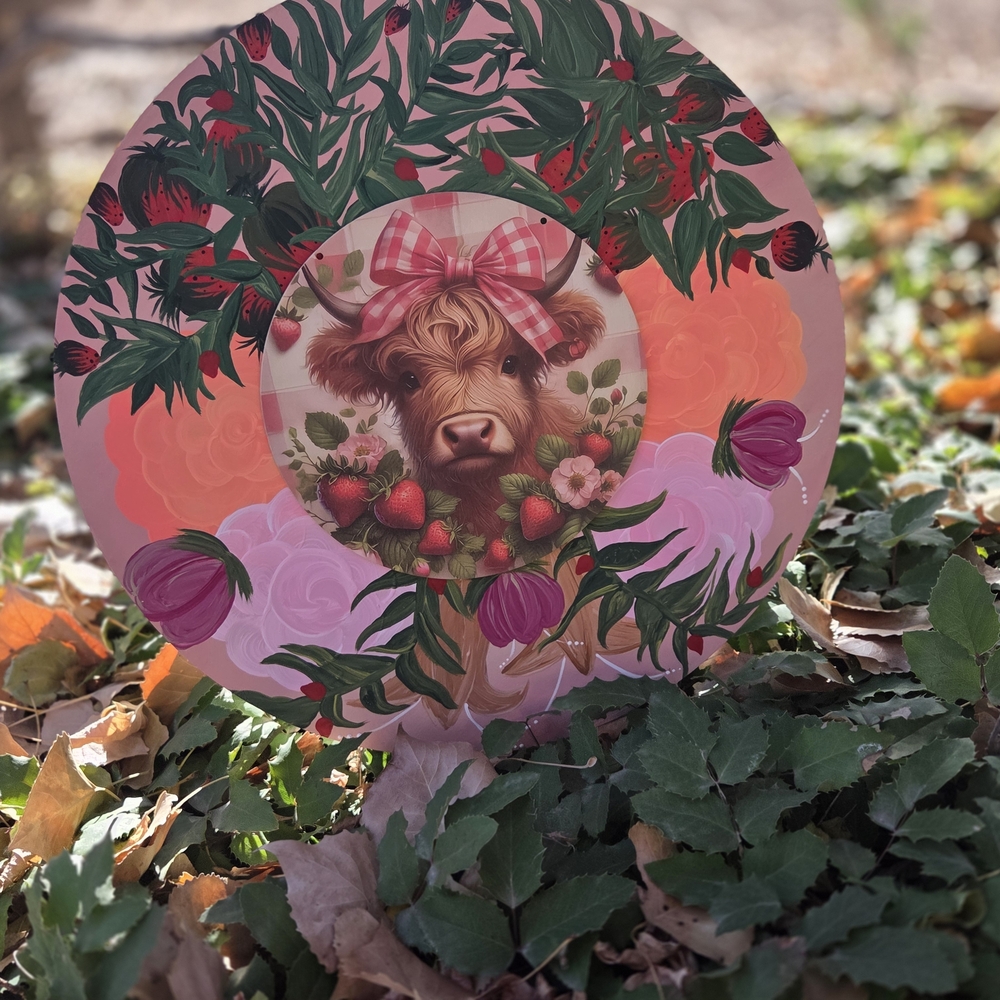 Hand Painted Wooden Sign